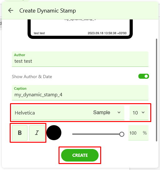 How to add a stamp to my document Expert PDF